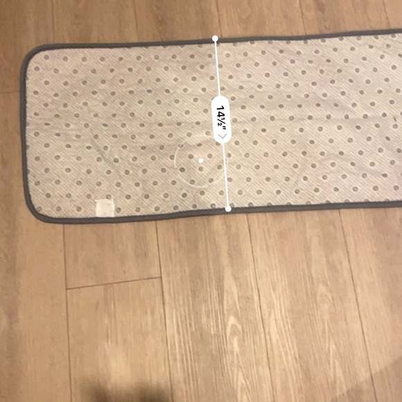 Machine washable Plush bath Rug - Picture 3 of 4